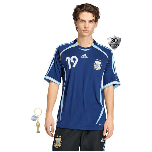Argentina Retro 2006 Away Jersey - Messi #19